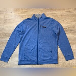 L.L. Bean Men’s Comfort Stretch Pique Full Zip Jacket Size Medium Tall